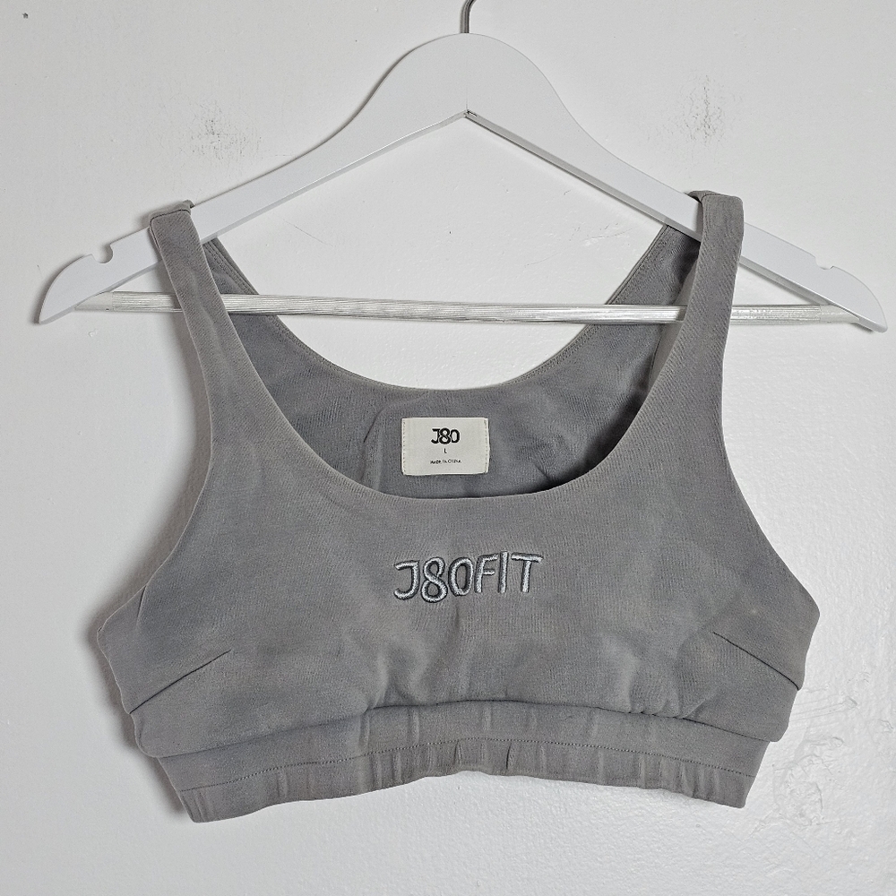J80FIT Sports Bra Top Activewear Athletic Gym Workout Fitness